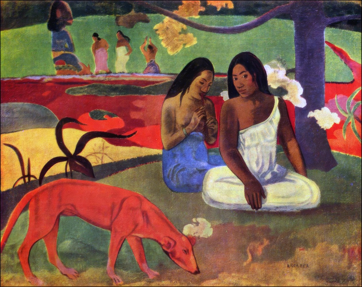 Taiti: Arearea ou Alegria, Paul Gauguin (1892) de Paul Gauguin