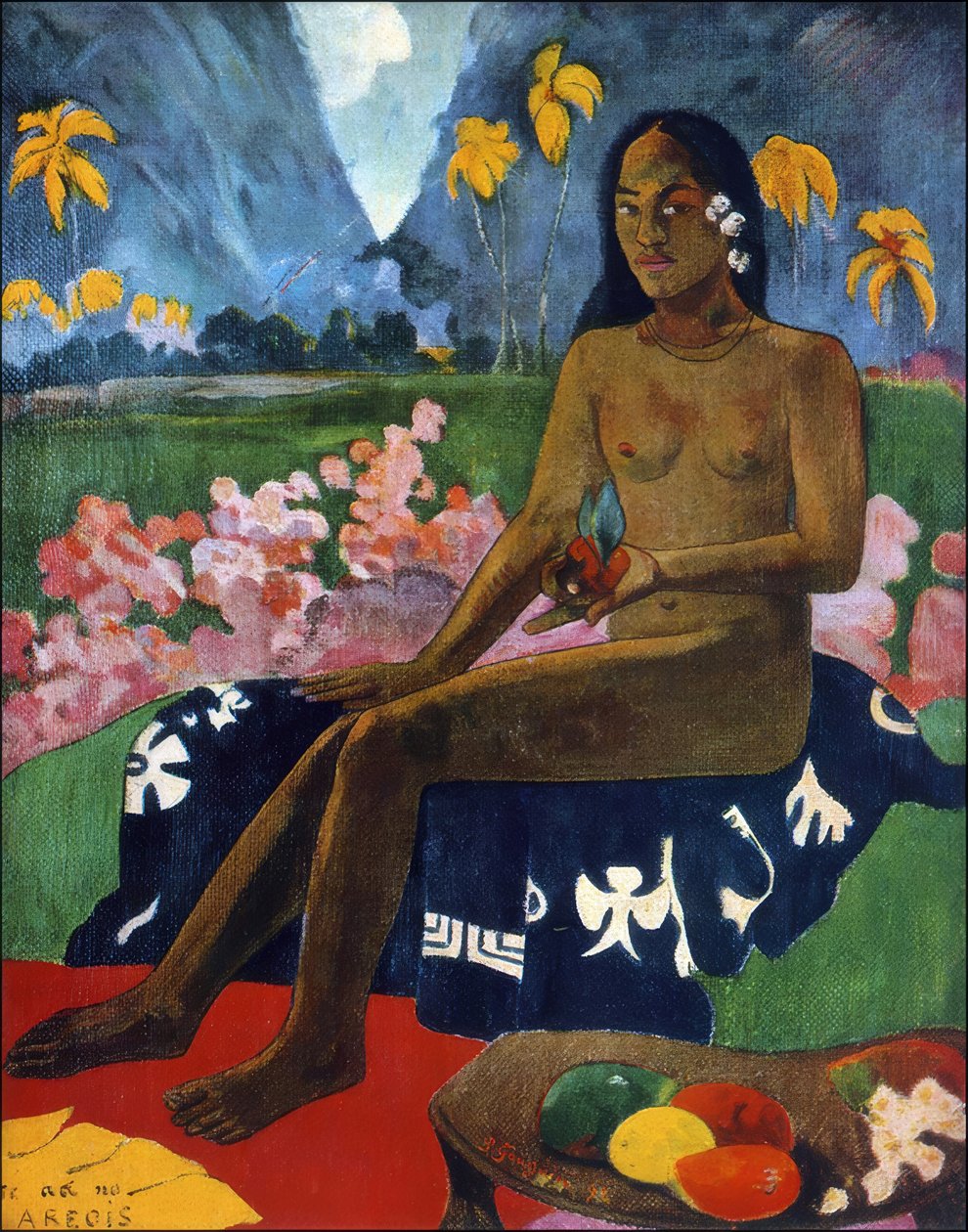 Taiti: A Semente de Areois, Paul Gauguin (1892) de Paul Gauguin