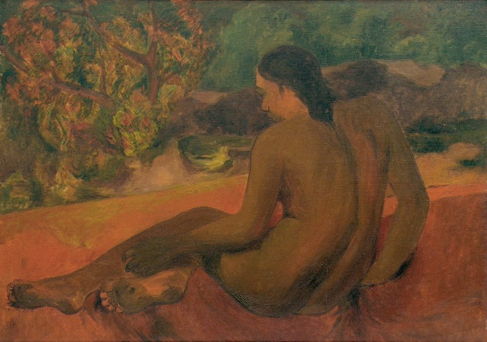 Garota taitiana de Paul Gauguin