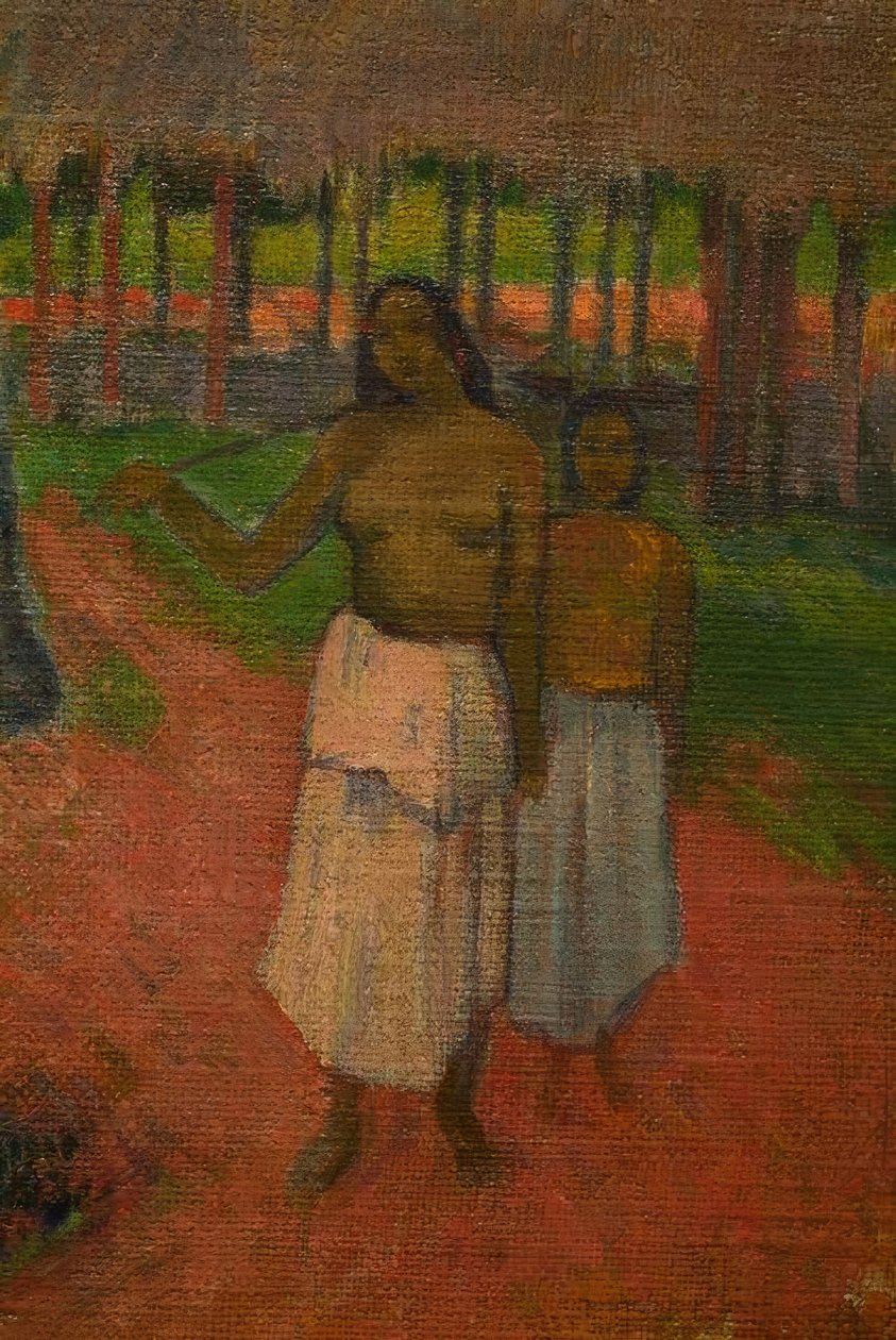 Idílio taitiano de Paul Gauguin