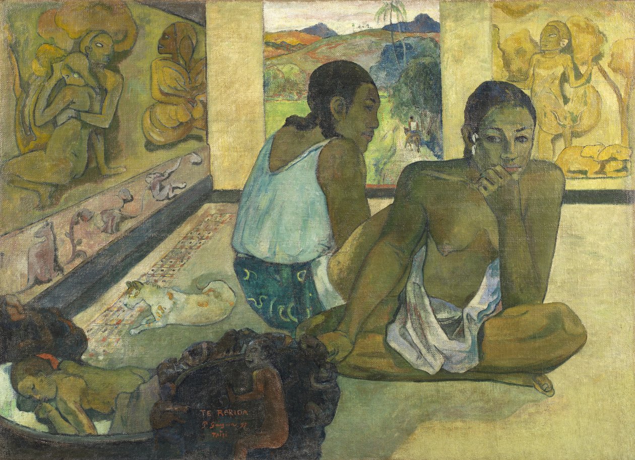Te Rerioa (Day Dreaming), 1897 (para detalhes ver 65741) de Paul Gauguin