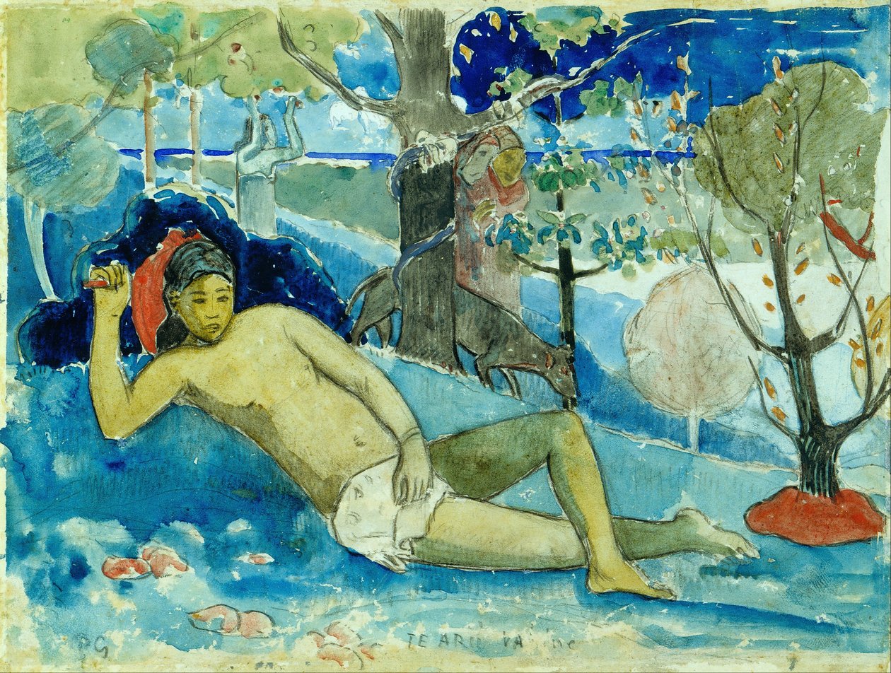 Te arii vahine (A Rainha da Beleza ou a Nobre Rainha) de Paul Gauguin