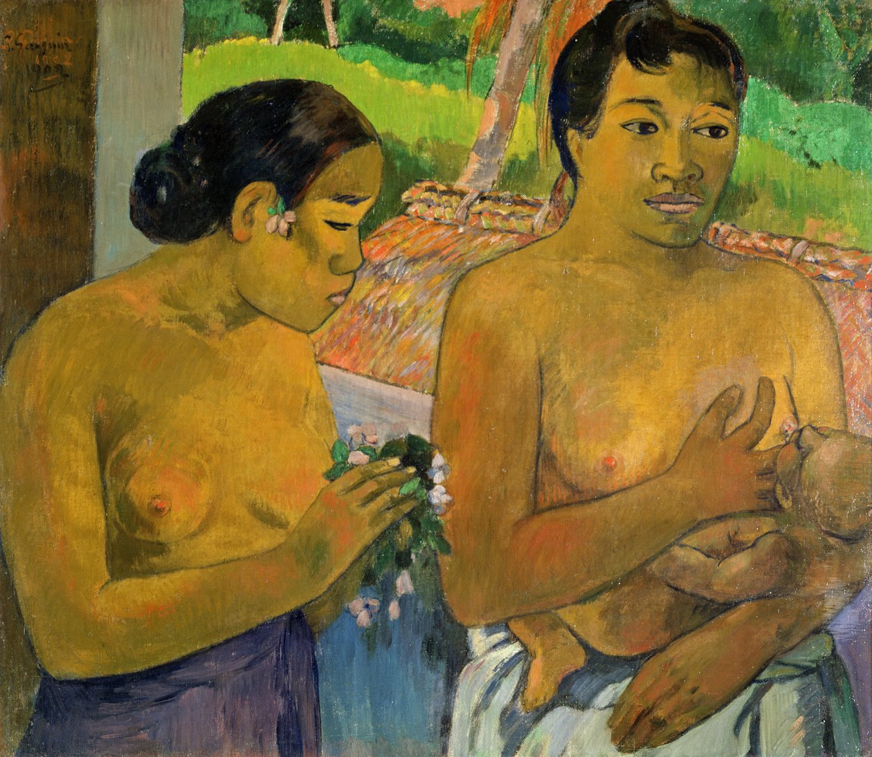 A Oferta, 1902 de Paul Gauguin