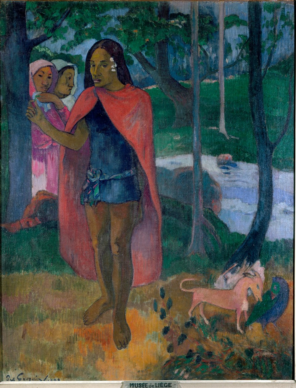 O Feiticeiro de Hiva Oa, 1902 de Paul Gauguin