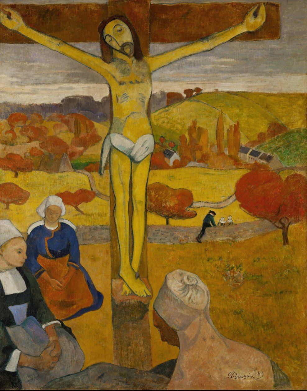 O Cristo Amarelo de Paul Gauguin
