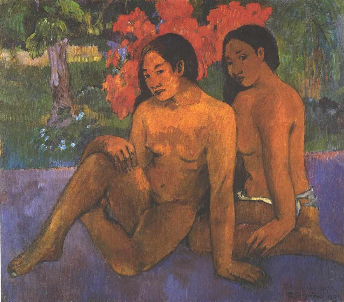E o ouro de seus corpos de Paul Gauguin