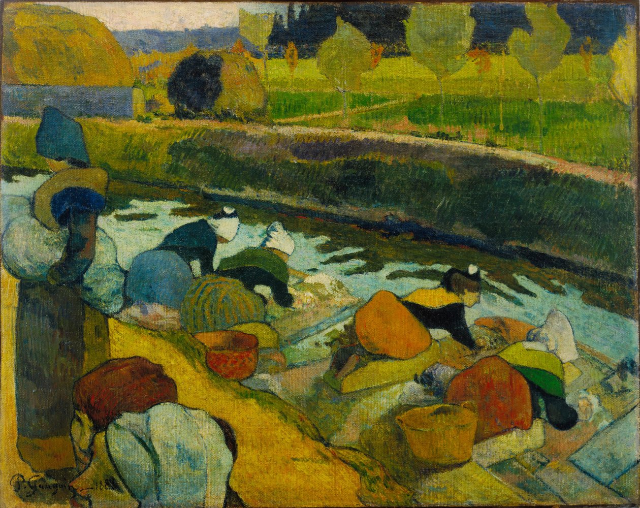 Lavadeiras de Paul Gauguin
