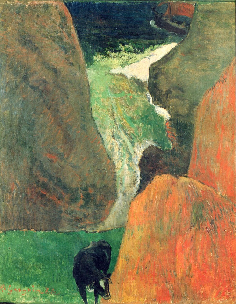 Sobre o abismo de Paul Gauguin