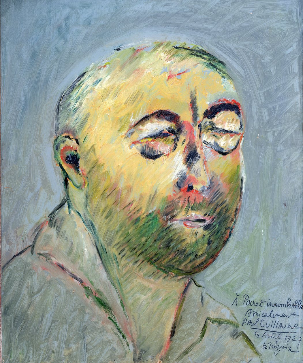Retrato de Paul Poiret, 1927 de Paul Guillaume