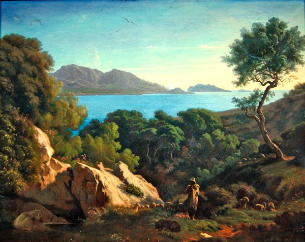 Perto de Marselha de Paul Jean Flandrin