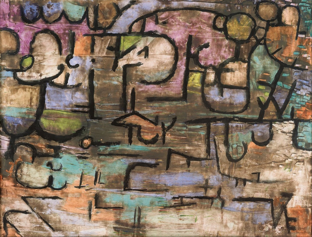 Depois do dilúvio de Paul Klee