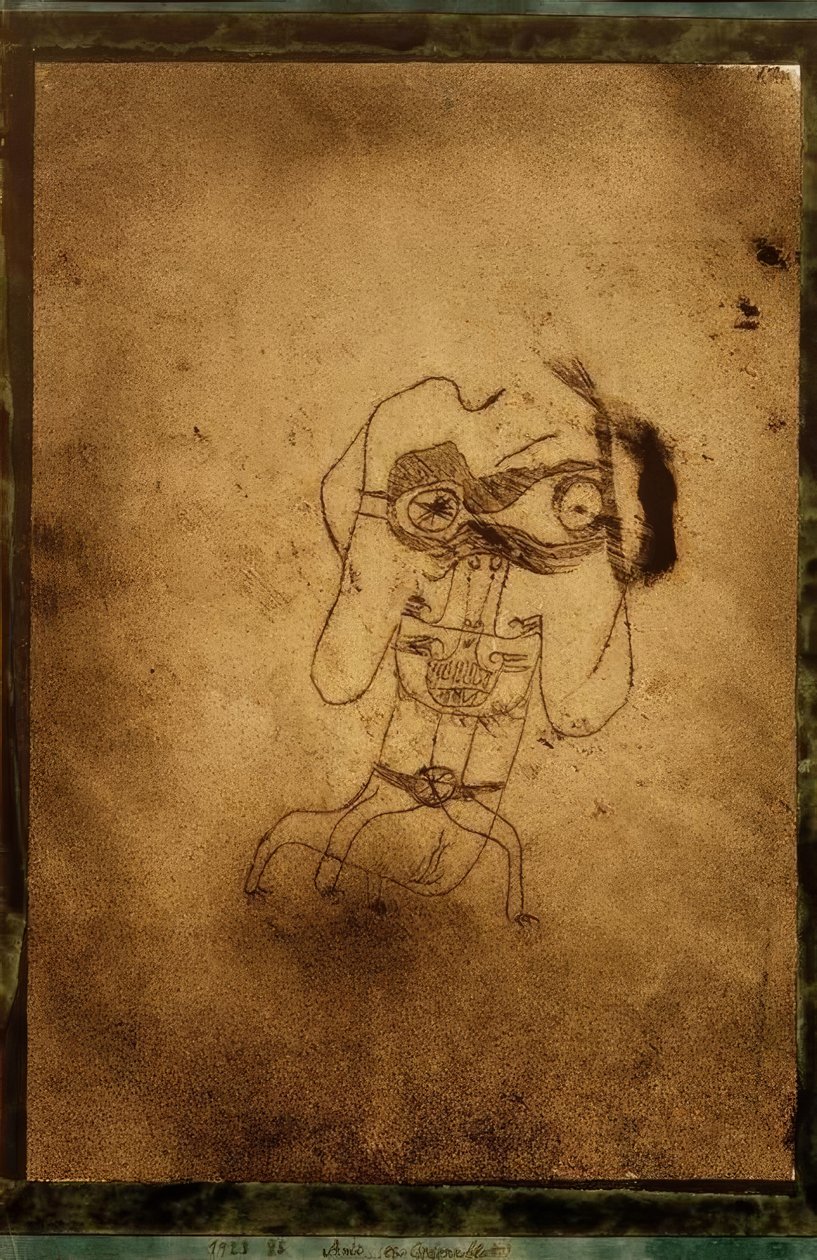 Ami (uma folha comemorativa) de Paul Klee