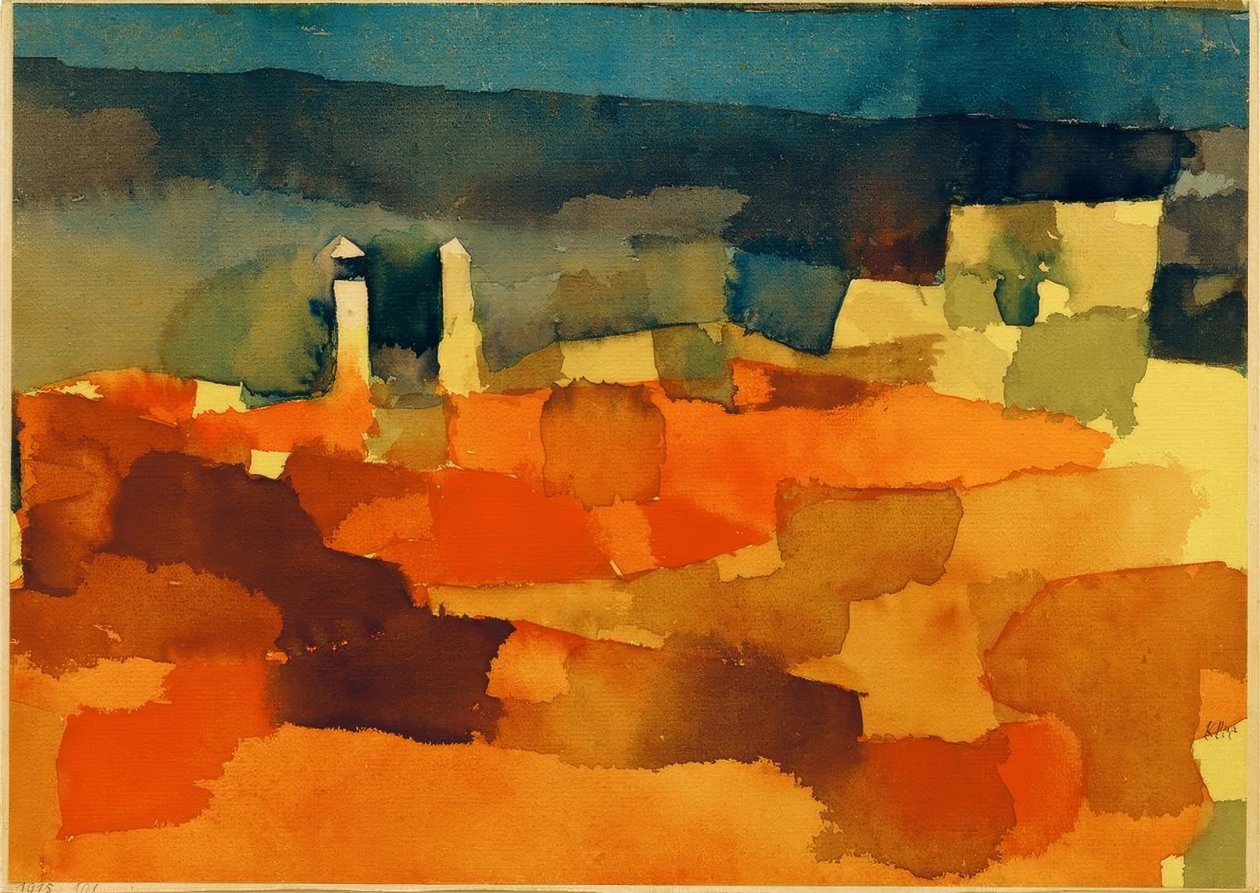 Baseado em um esboço de Sidibusaid de Paul Klee