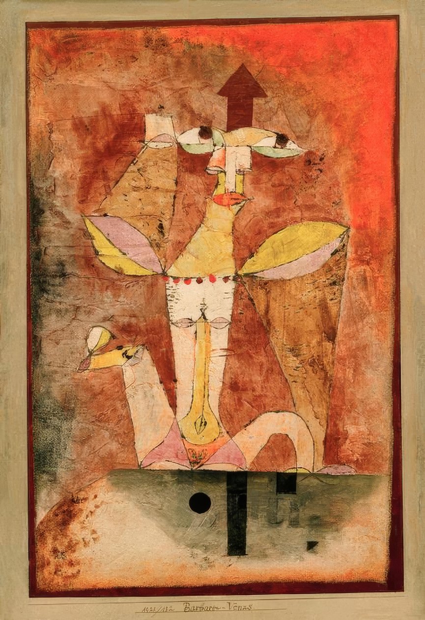 Barbarian Venus de Paul Klee