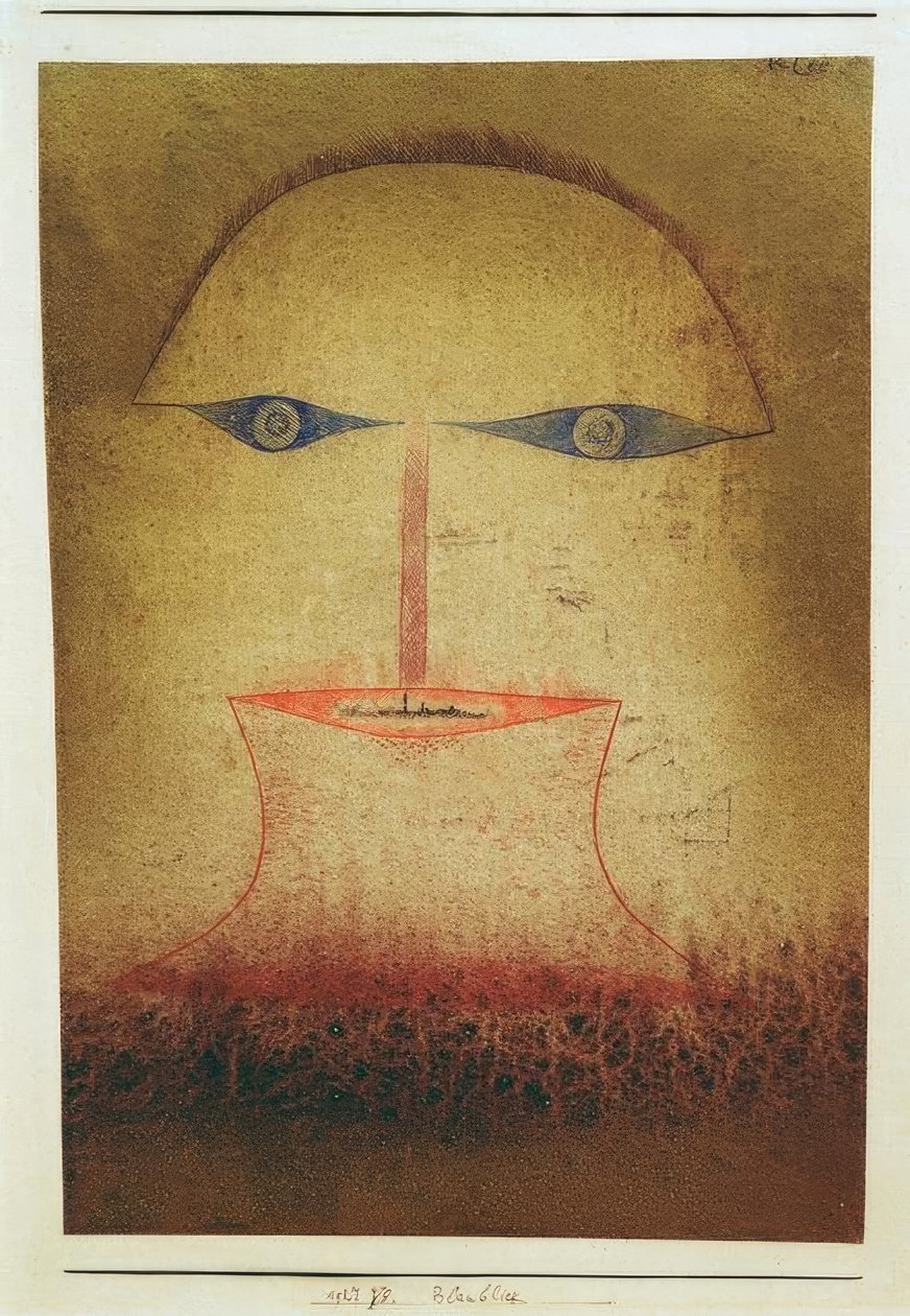 vista azul de Paul Klee