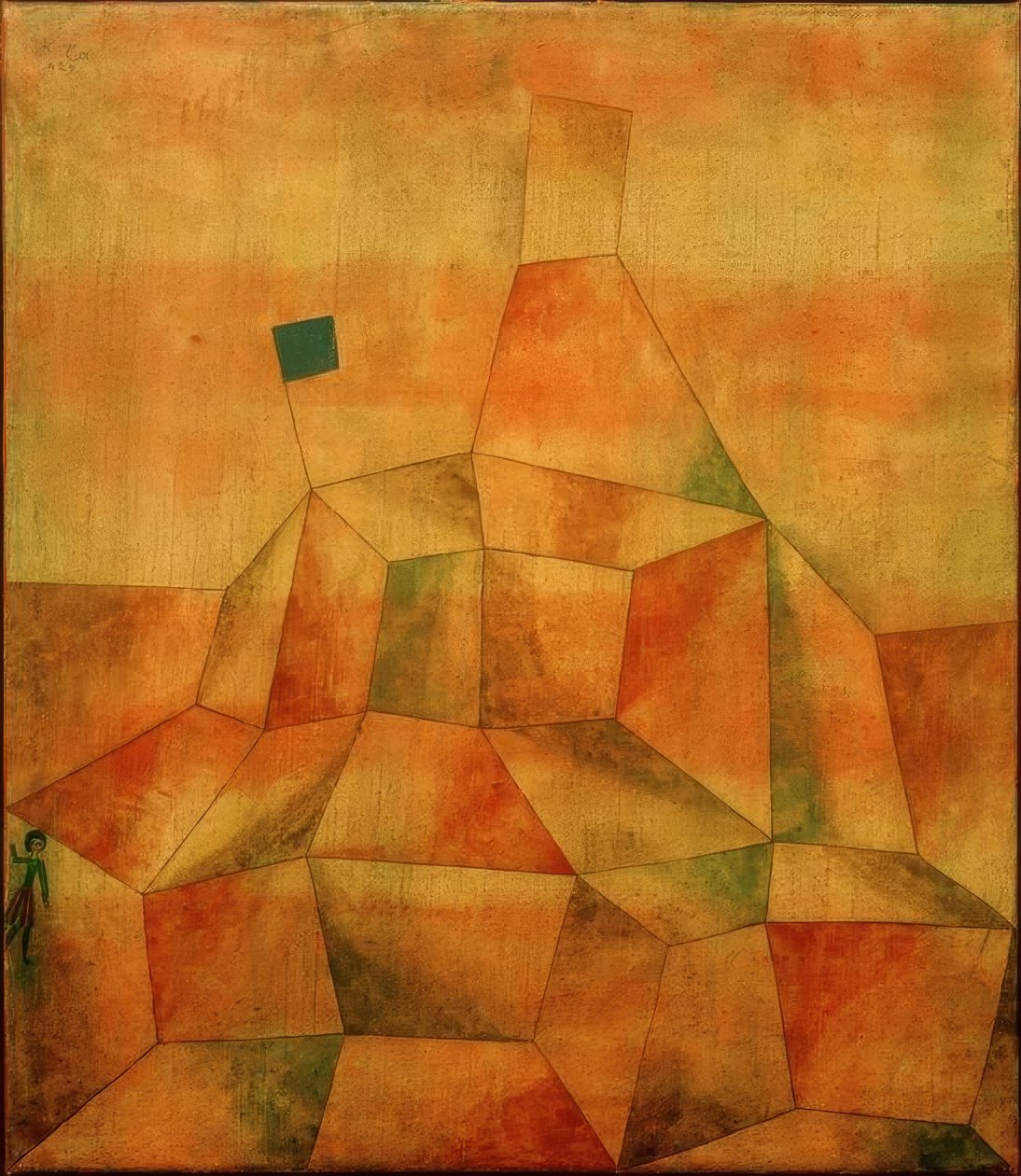 Burghügel de Paul Klee