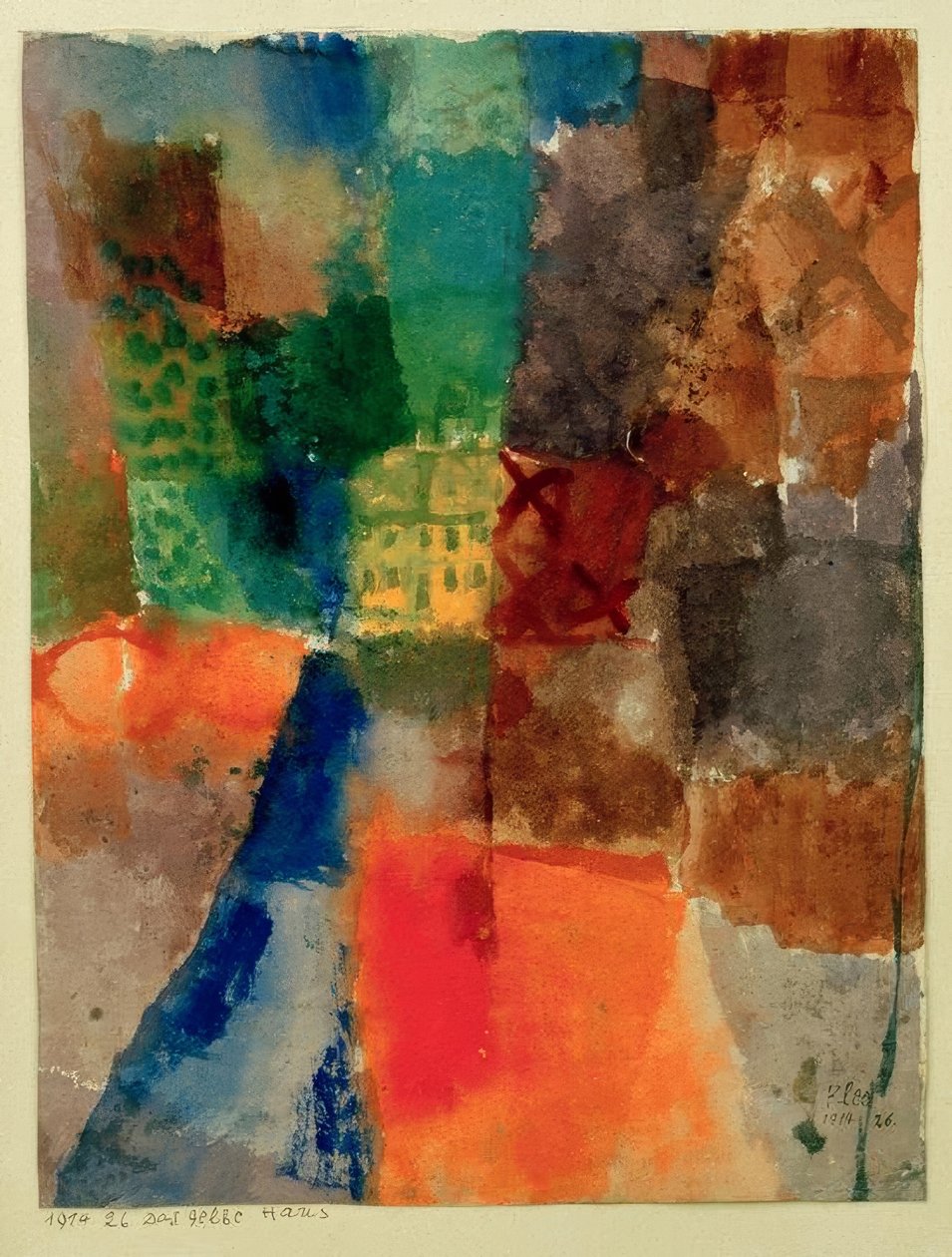 A casa amarela de Paul Klee