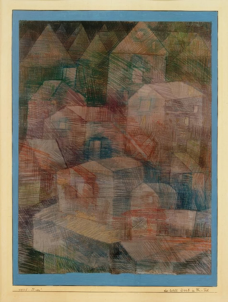 A última vila em Ph. Valley de Paul Klee