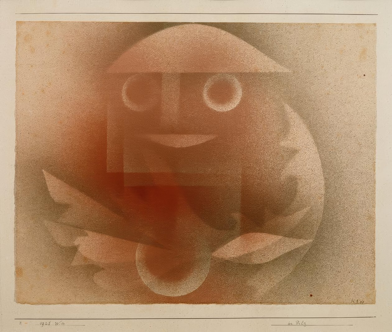 O cogumelo de Paul Klee