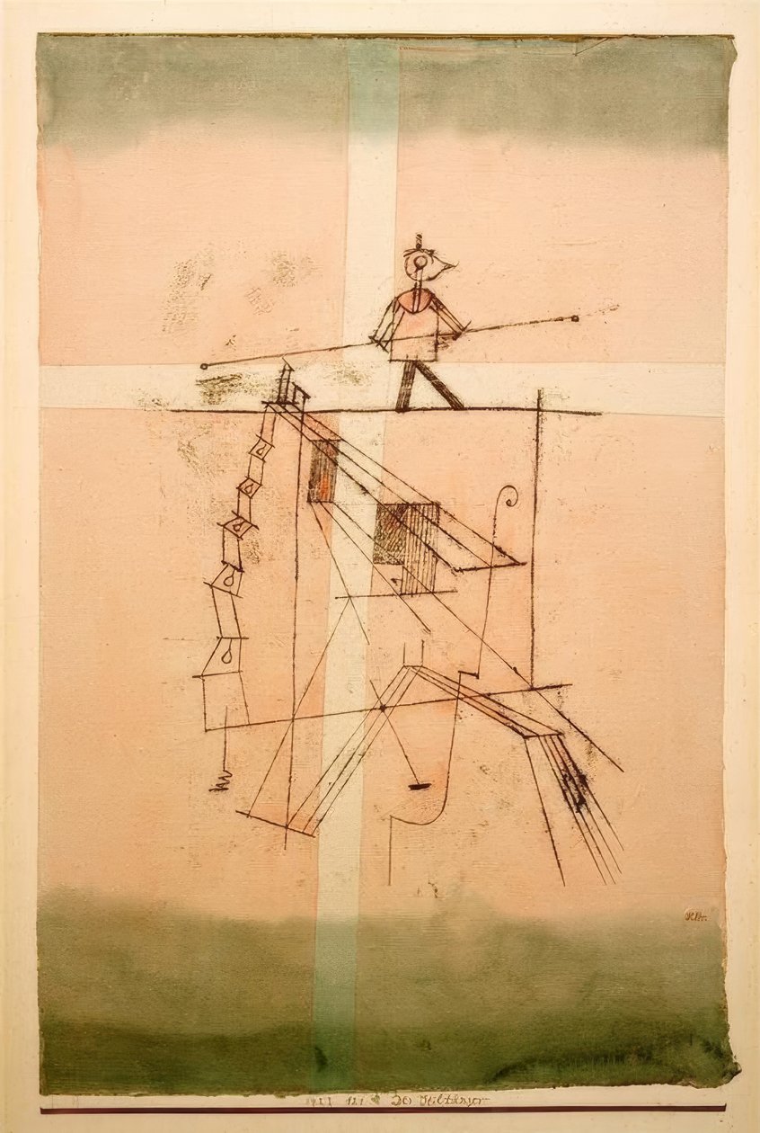 O Acrobat de Paul Klee