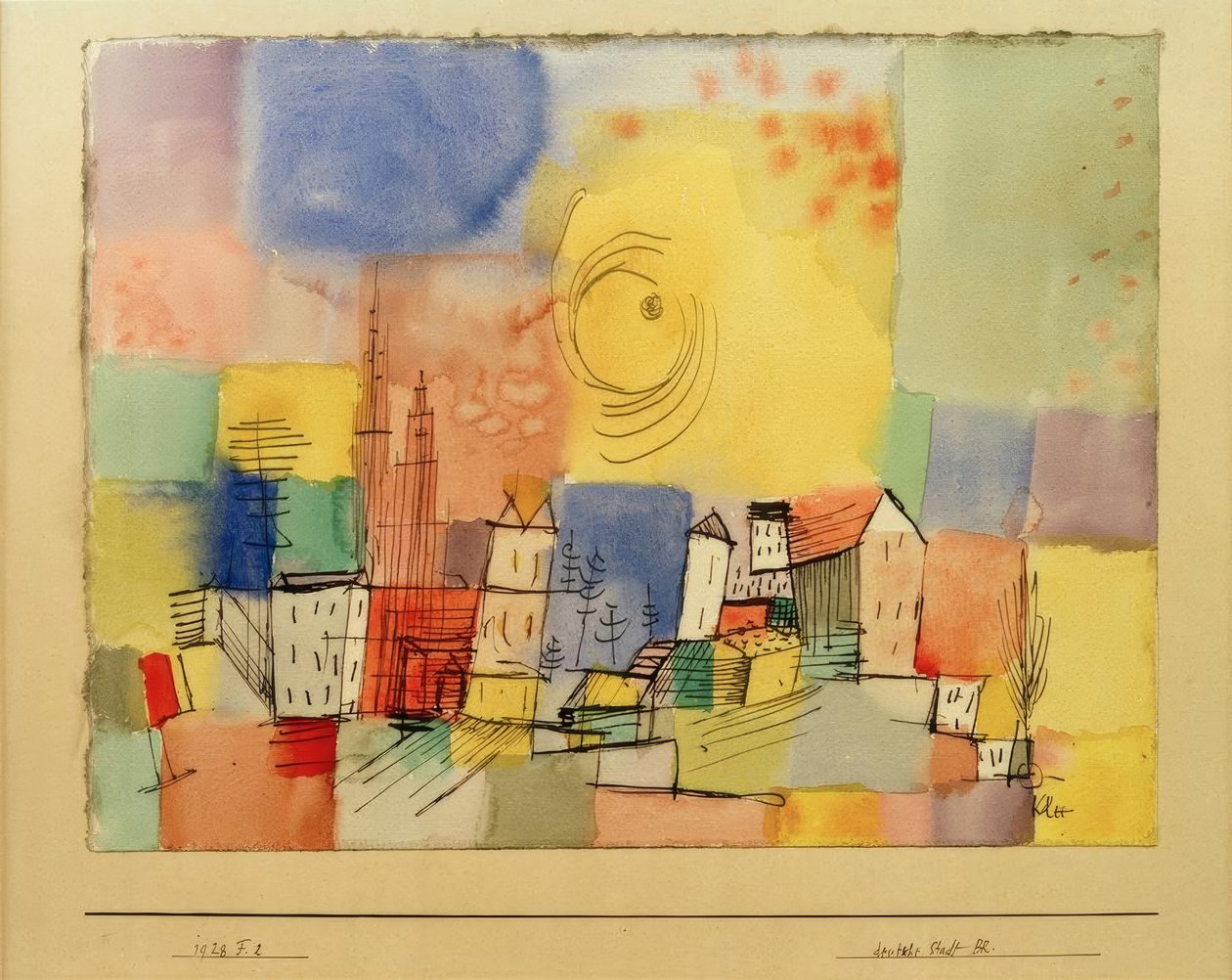 Cidade alemã BR de Paul Klee