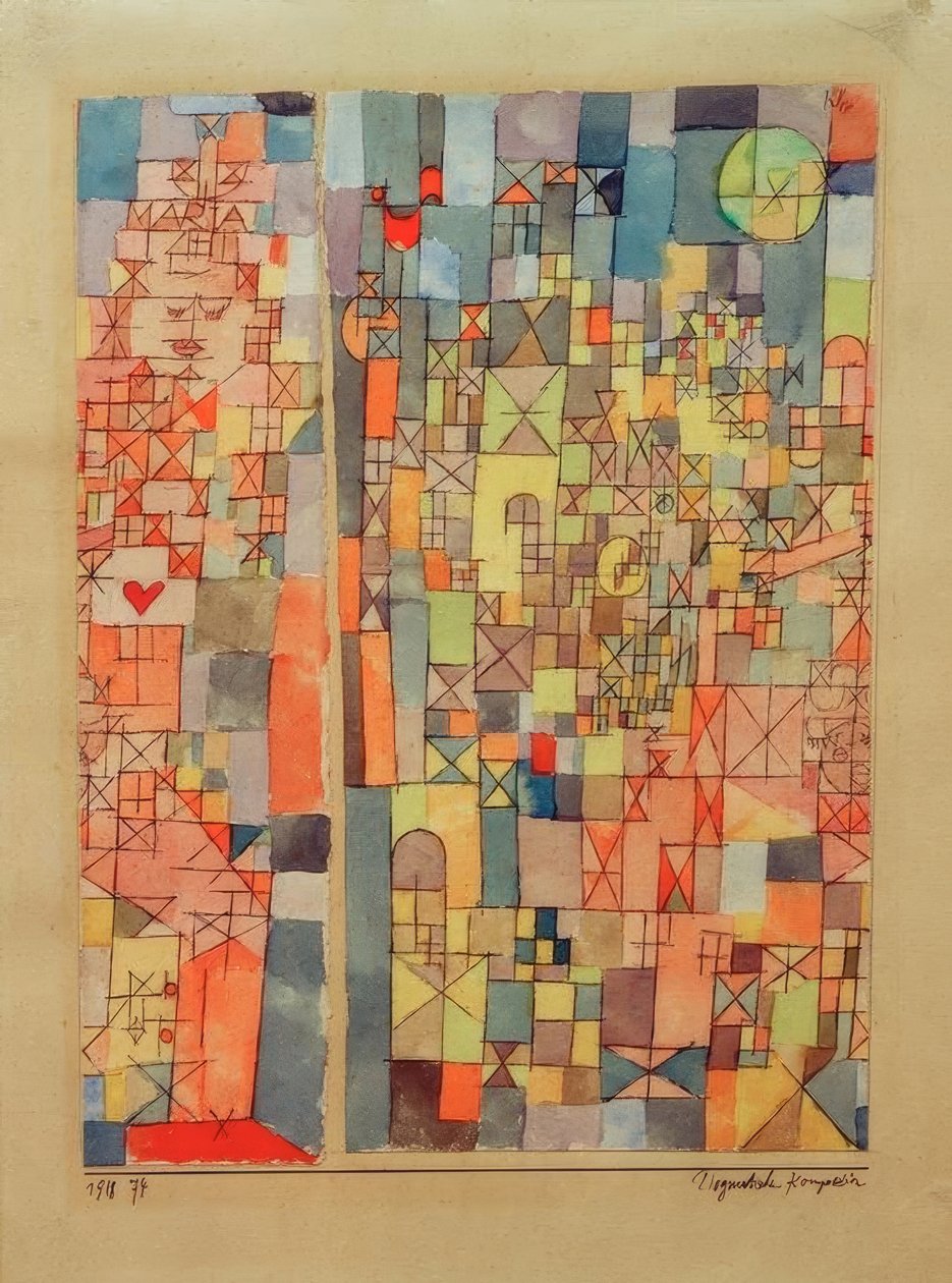 Composição dogmática de Paul Klee