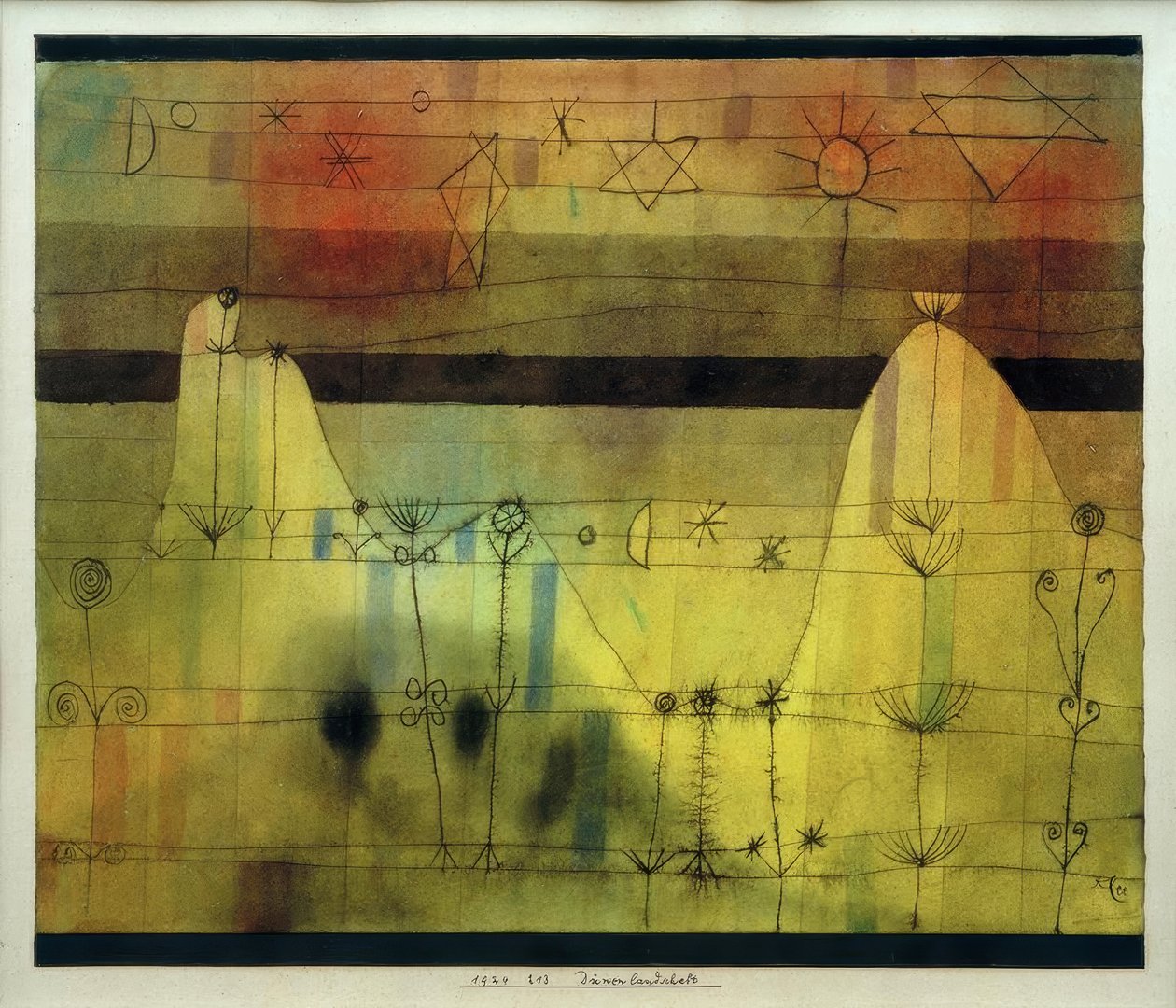 dunas de Paul Klee
