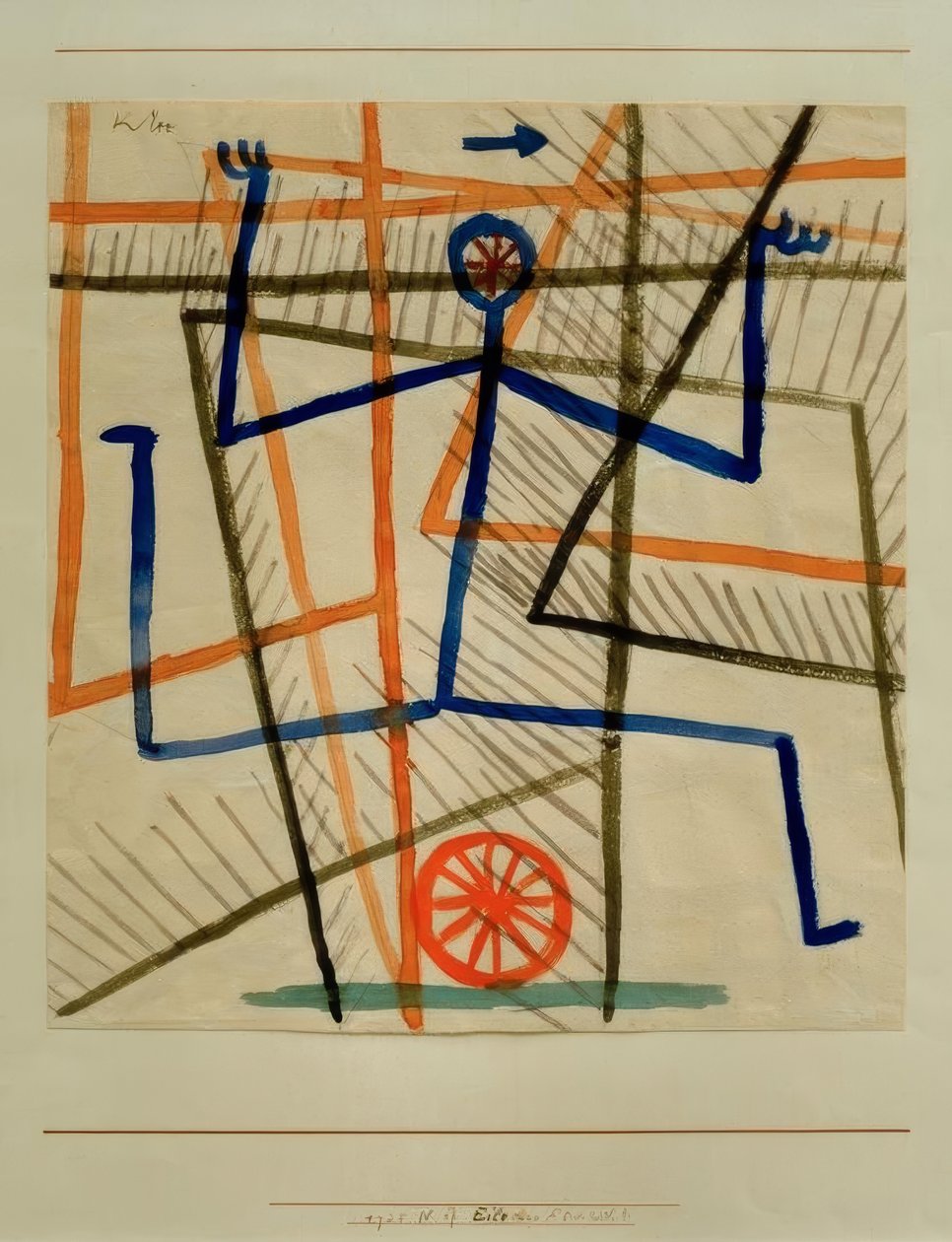 Pressa sem consideração de Paul Klee