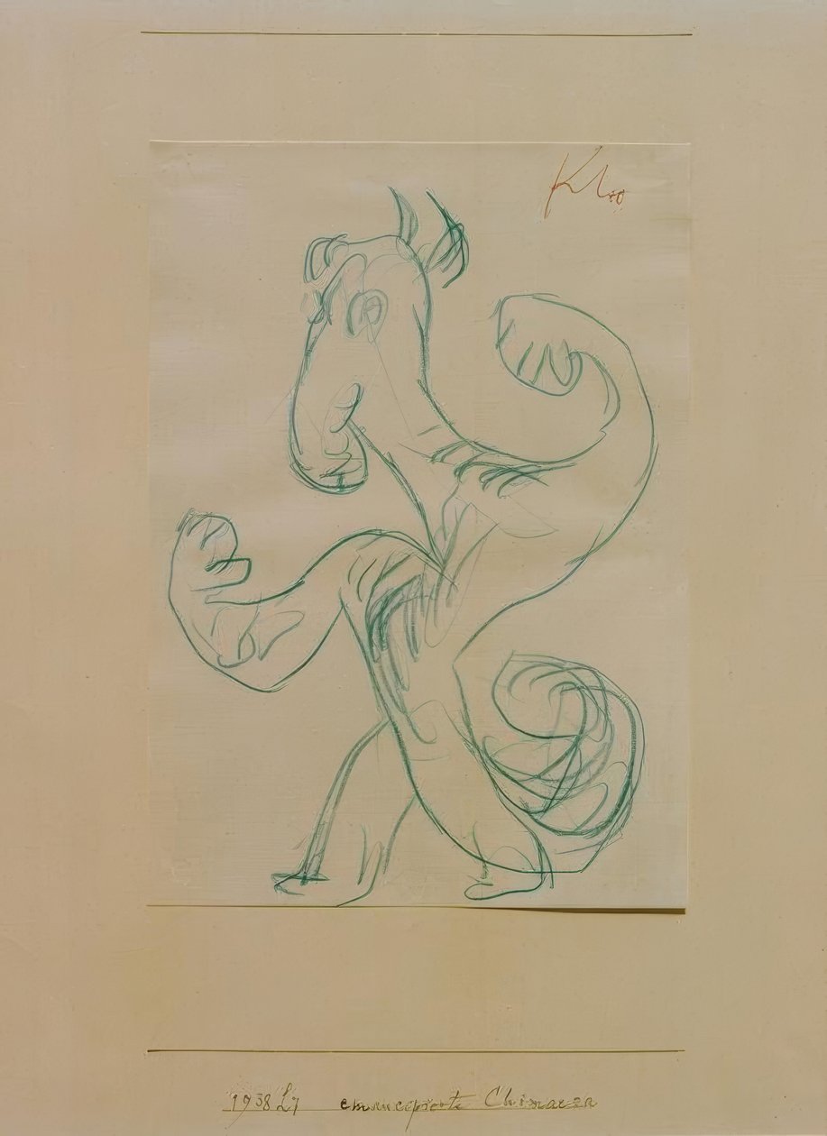 Emancipierte Chimaera de Paul Klee
