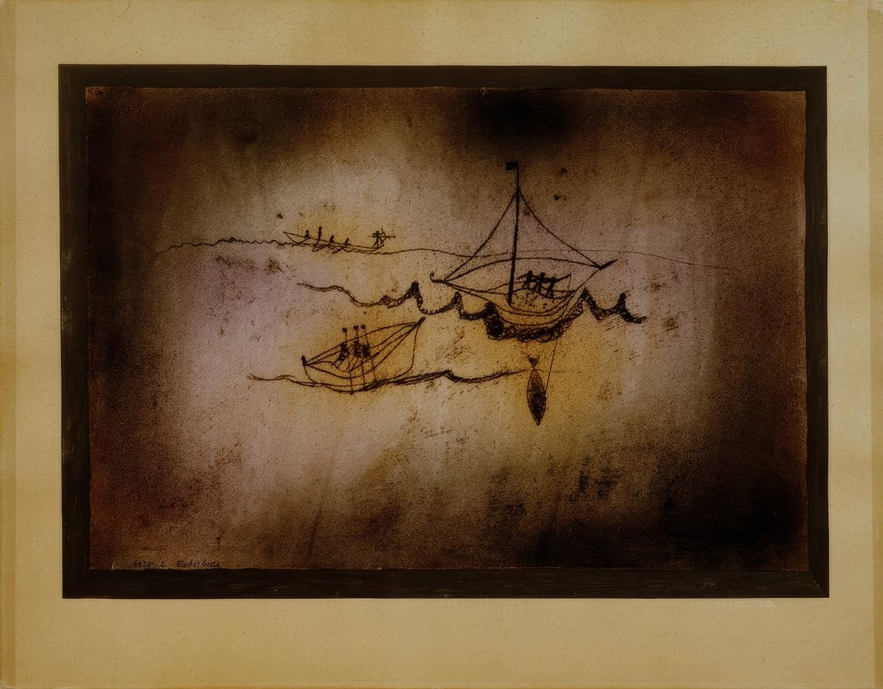 barcos de pesca de Paul Klee