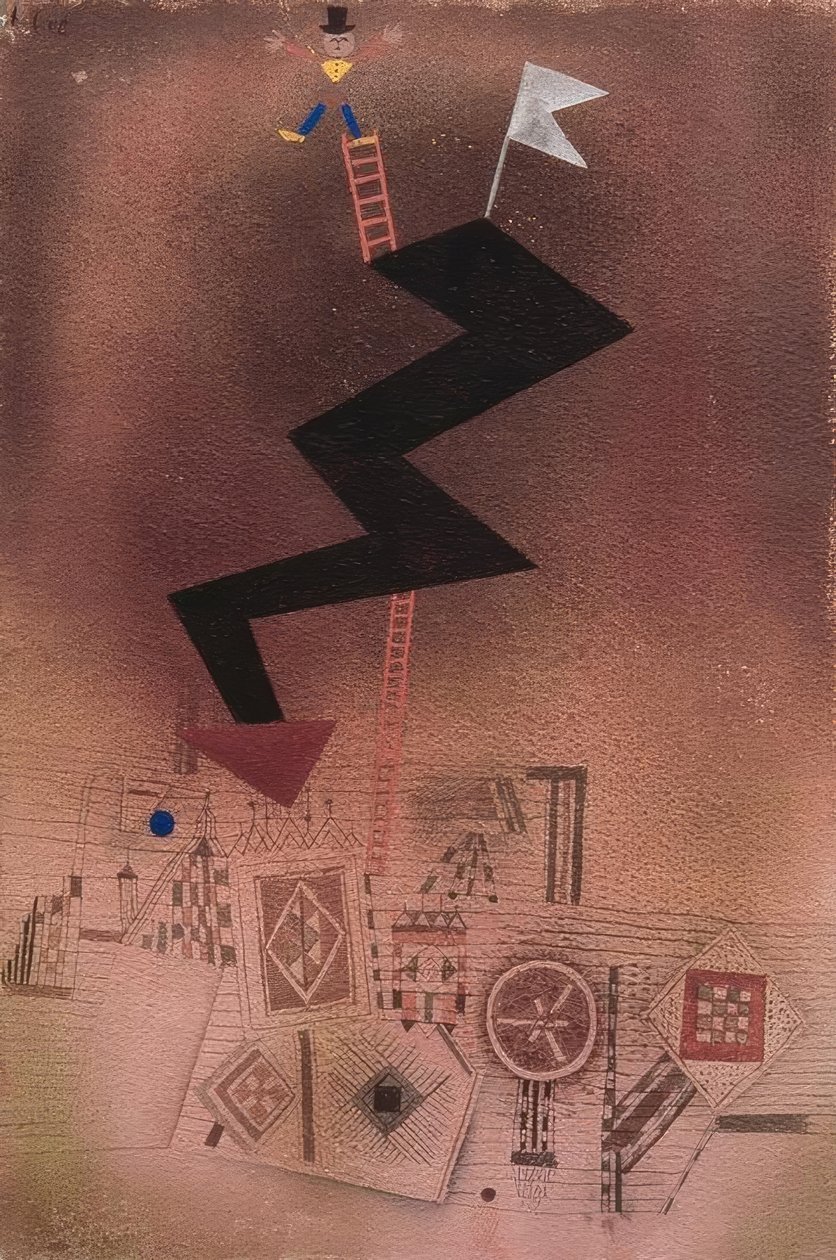 Raios proibidos de Paul Klee