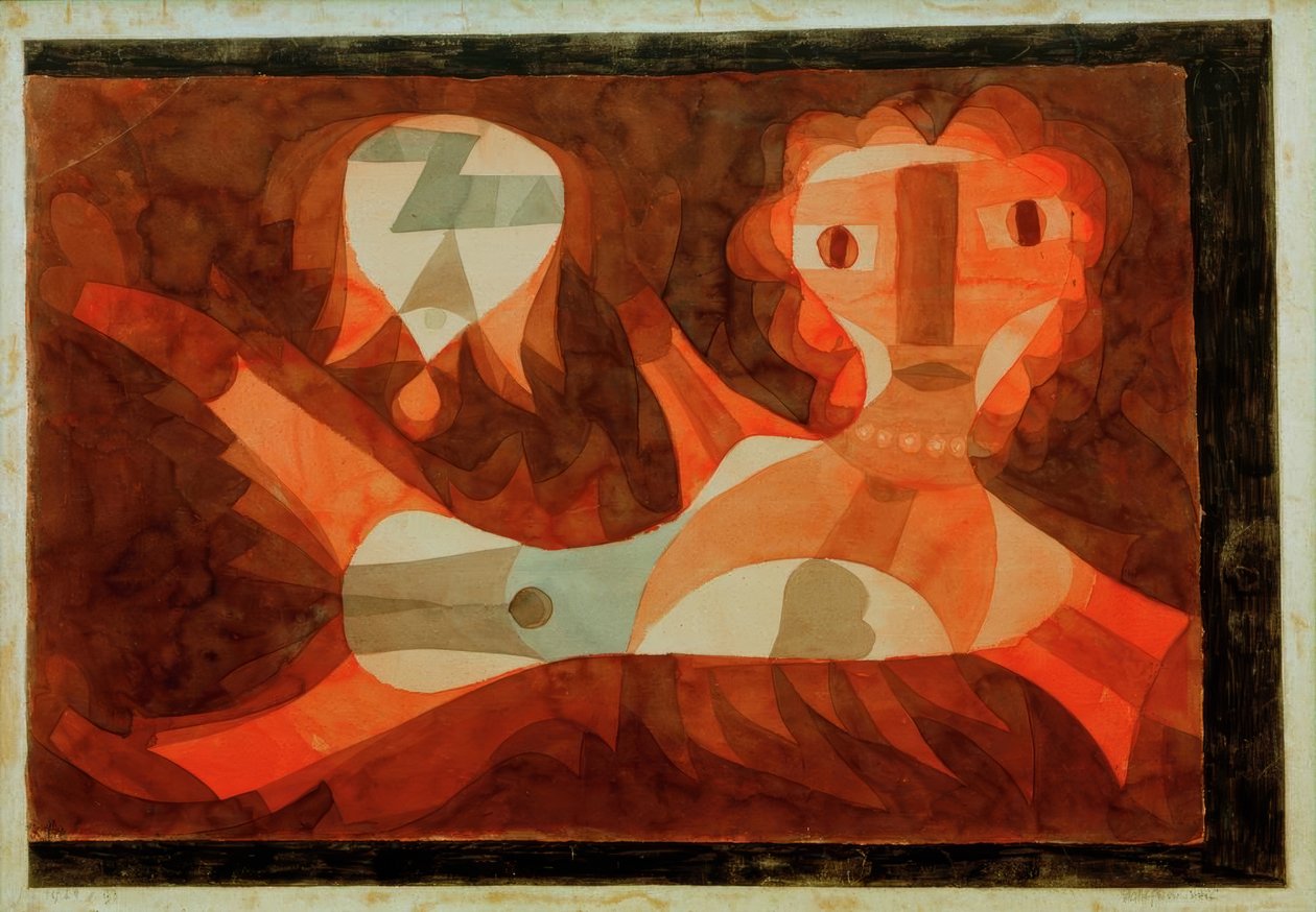 esposa Goldfish de Paul Klee