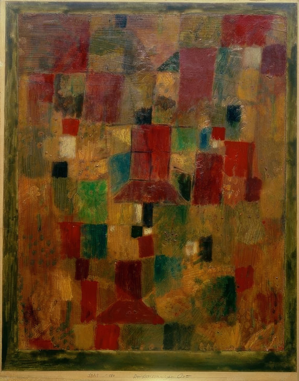 Lugar ensolarado de outono de Paul Klee