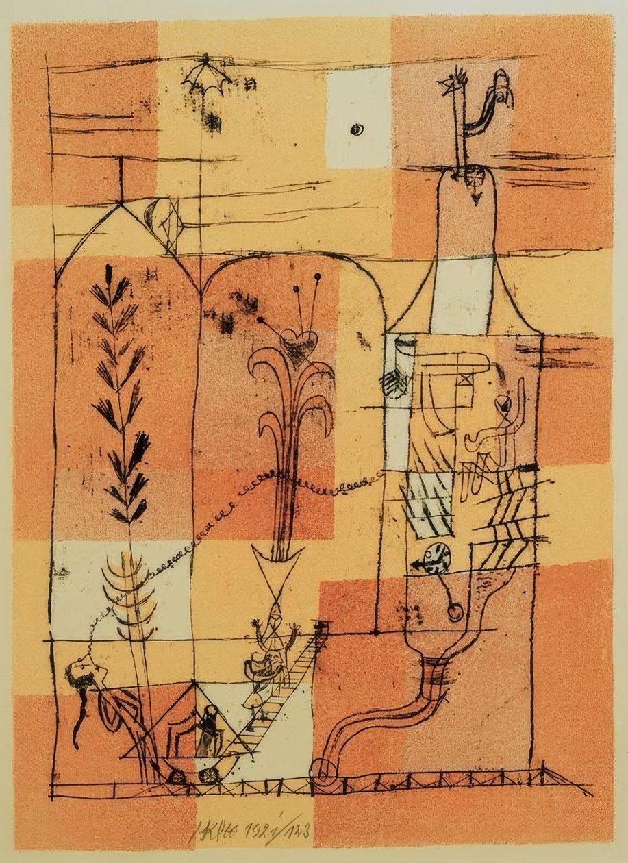 Cena de Hoffmanneske de Paul Klee