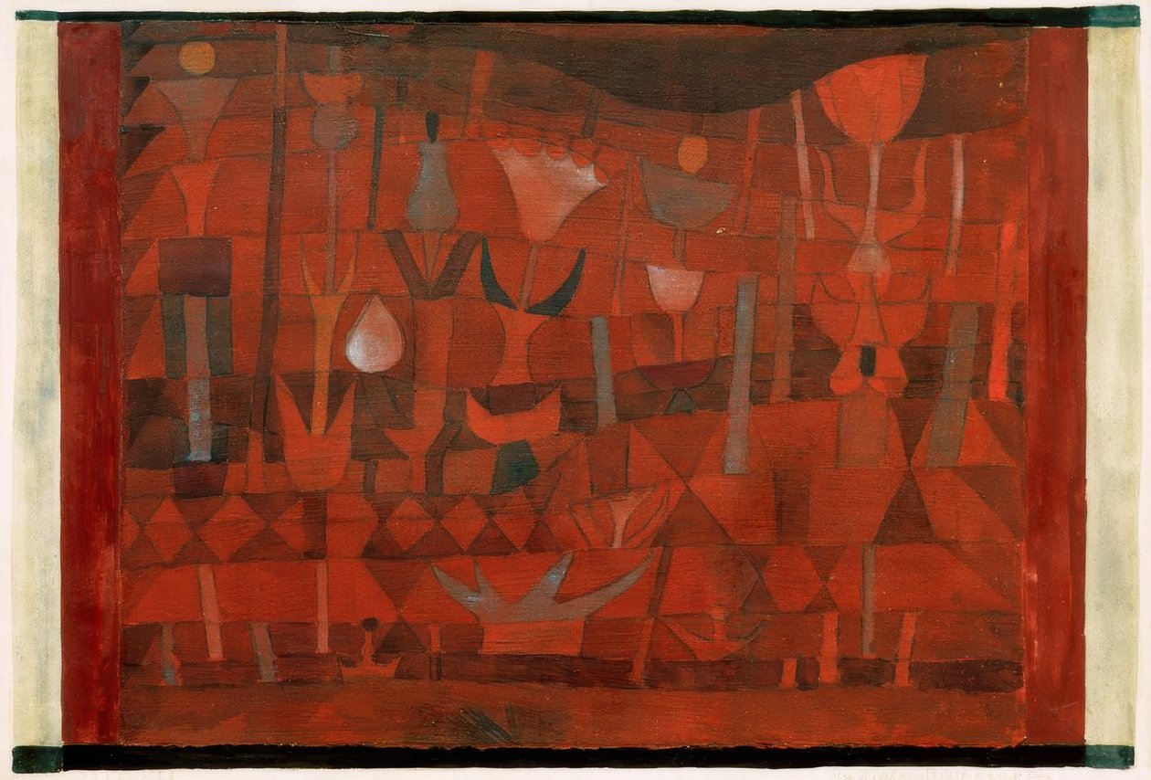 Jardim de flores indiano de Paul Klee