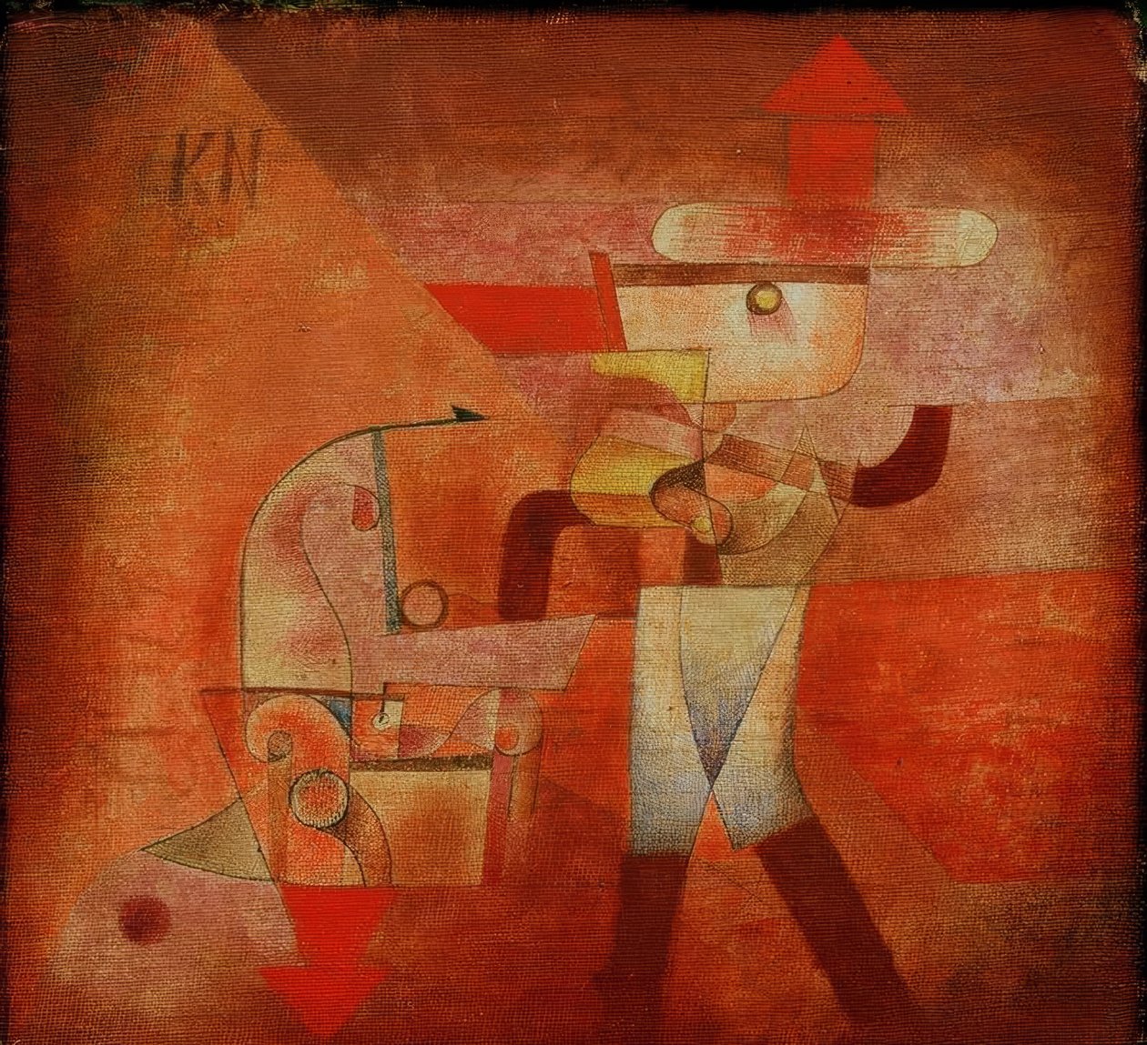KN o ferreiro de Paul Klee