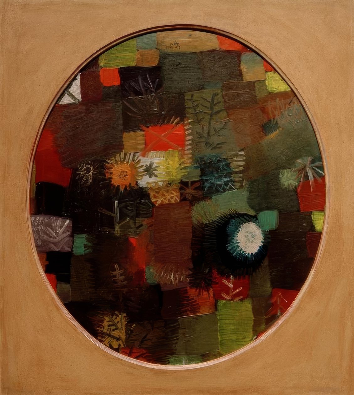 Pequena vida de Natal ainda de Paul Klee