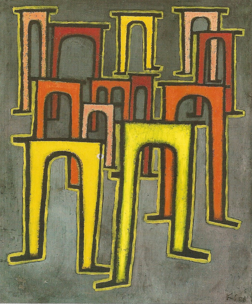 A revolução do viaduto de Paul Klee