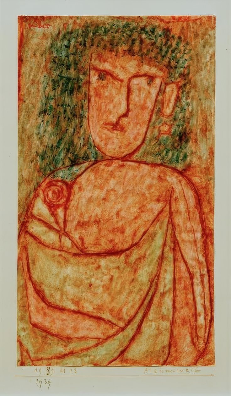 Mannweib (de um romance antigo perdido) de Paul Klee