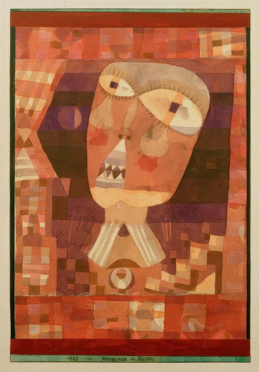 Fantoche na janela de Paul Klee