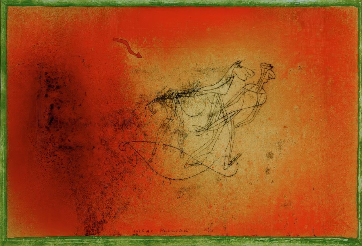 Cavalo e homem de Paul Klee