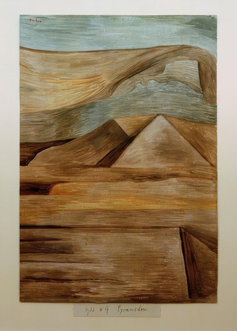 pirâmides de Paul Klee