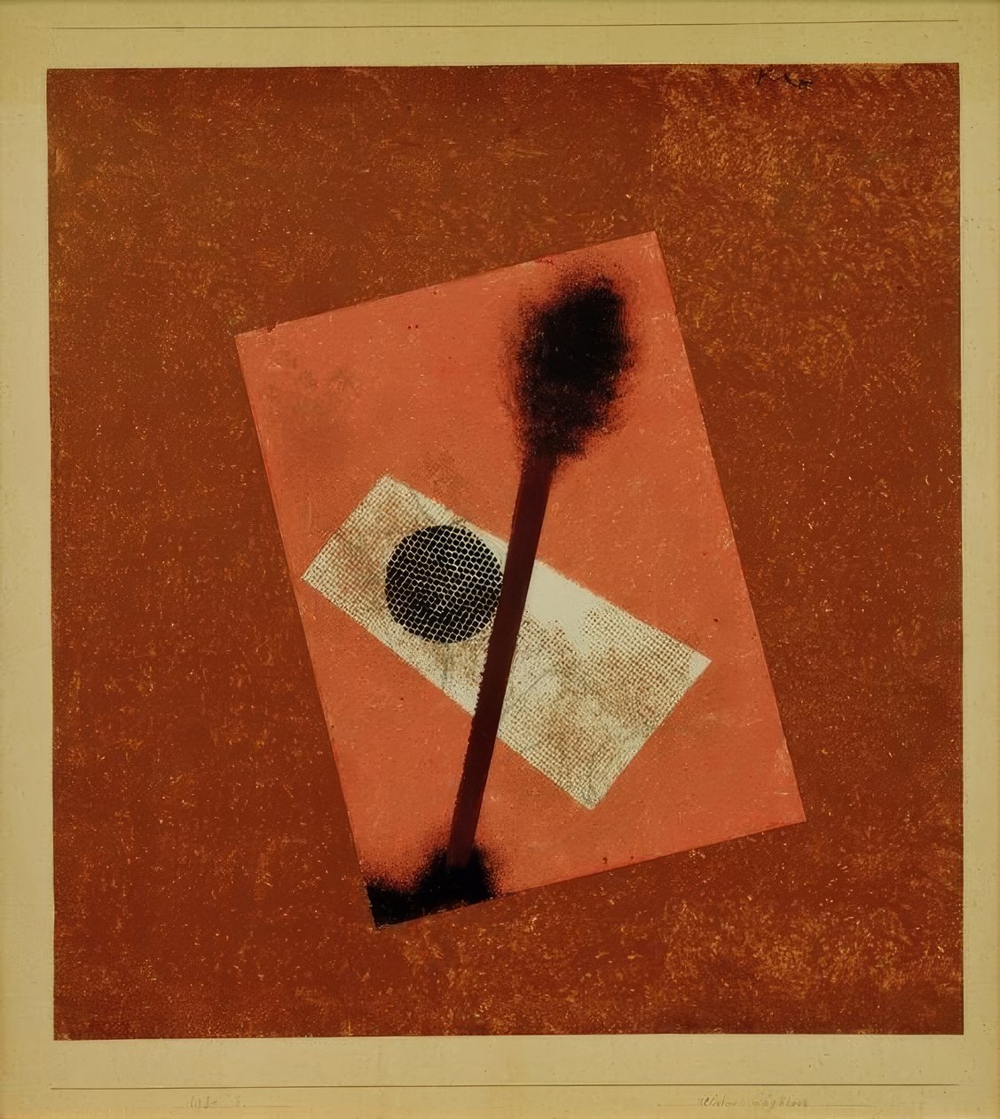 imponderável relativa de Paul Klee