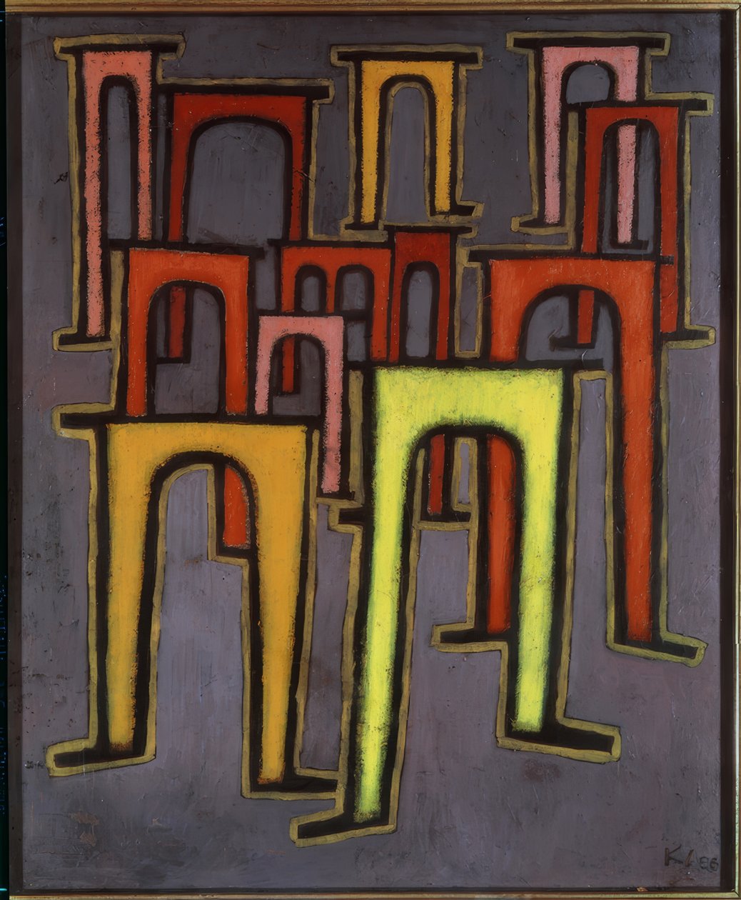 Revolution des Viadukts de Paul Klee