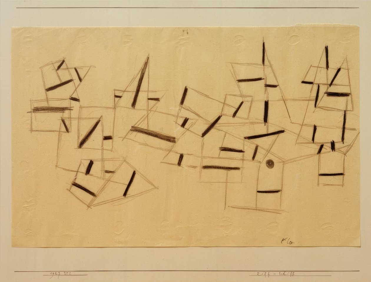 navio Reef de Paul Klee