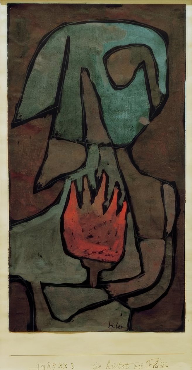 Ela guarda a chama de Paul Klee