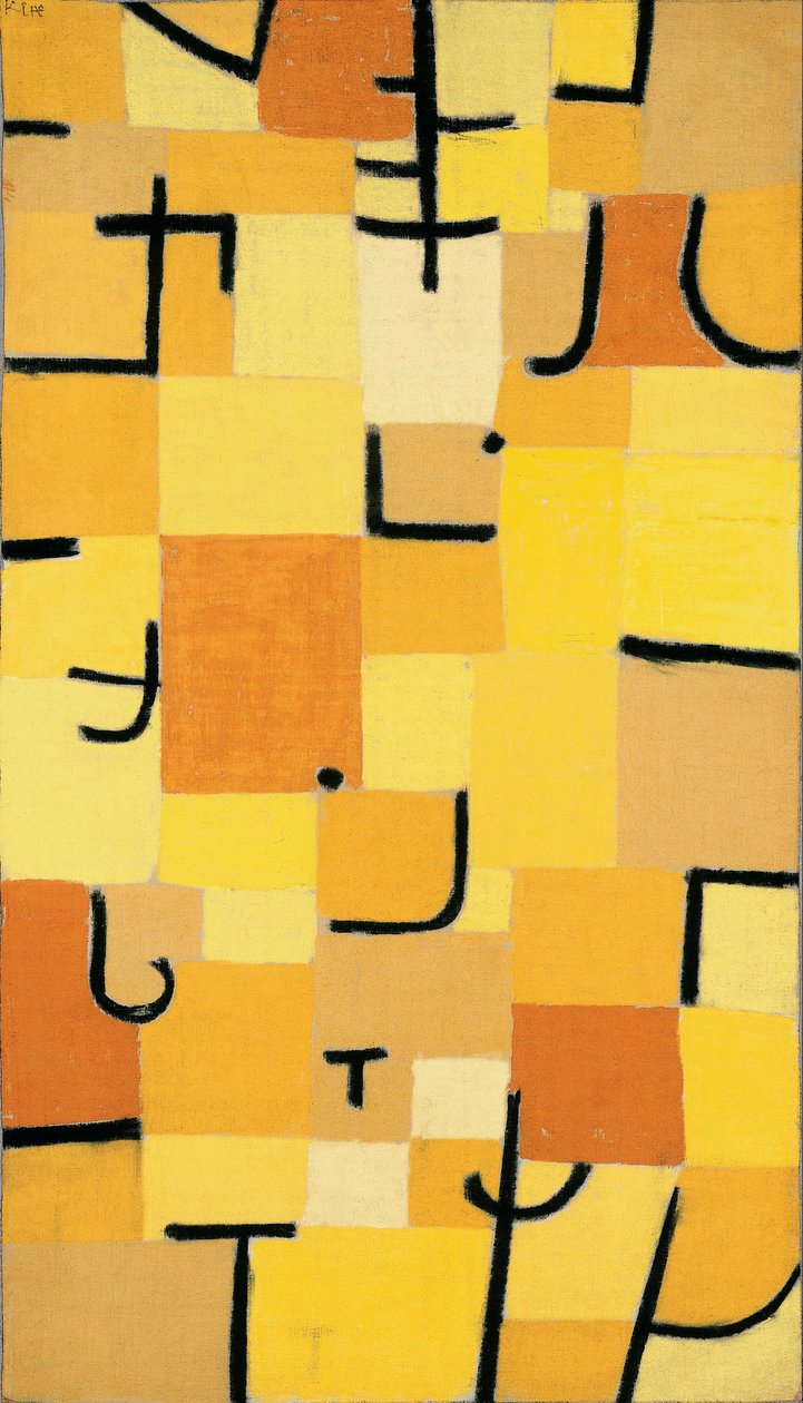 Sinais em amarelo de Paul Klee