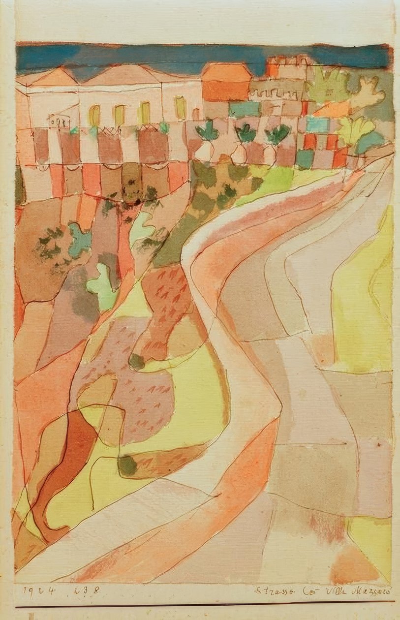 Rua na Villa Mazzaro de Paul Klee