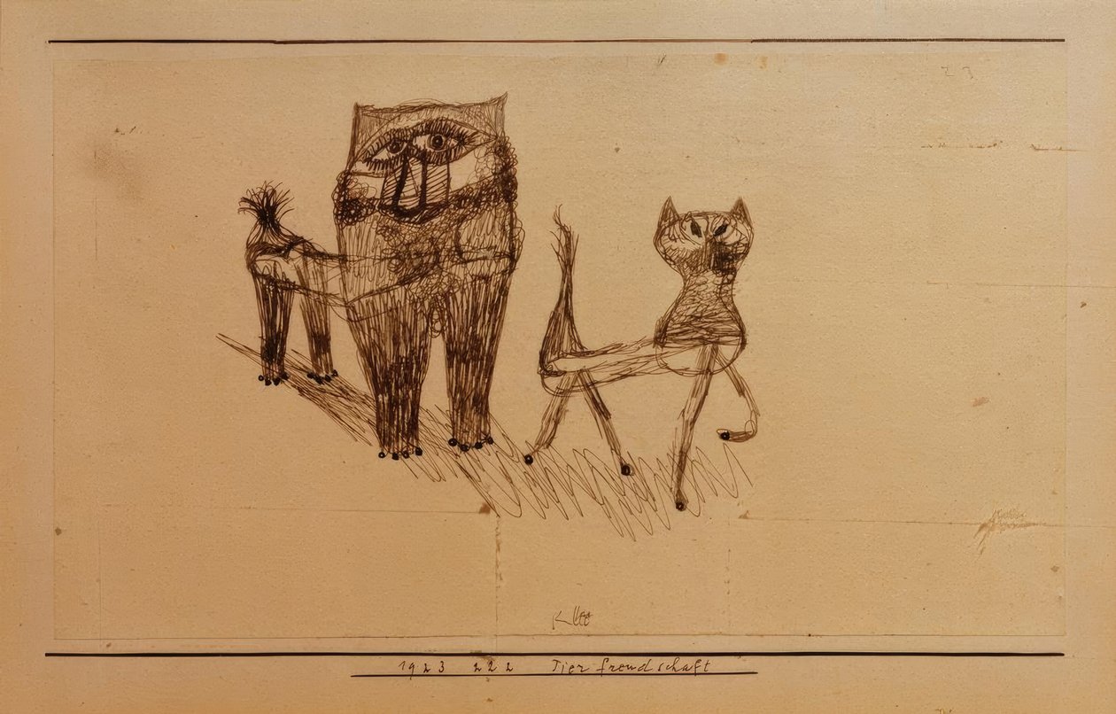 Tierfreundschaft de Paul Klee