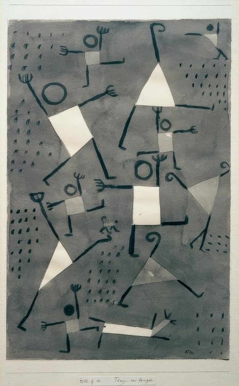 Dança com medo de Paul Klee